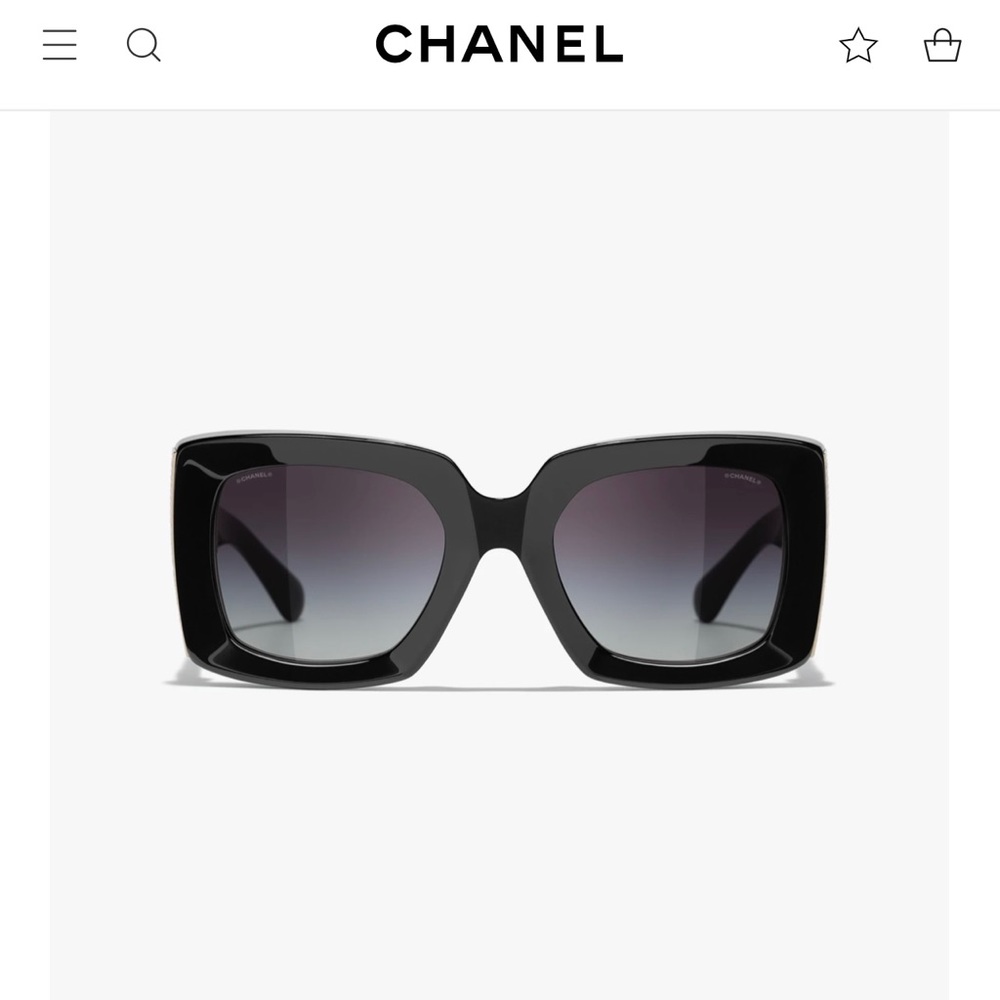 Chanel Rectangle Sunglasses